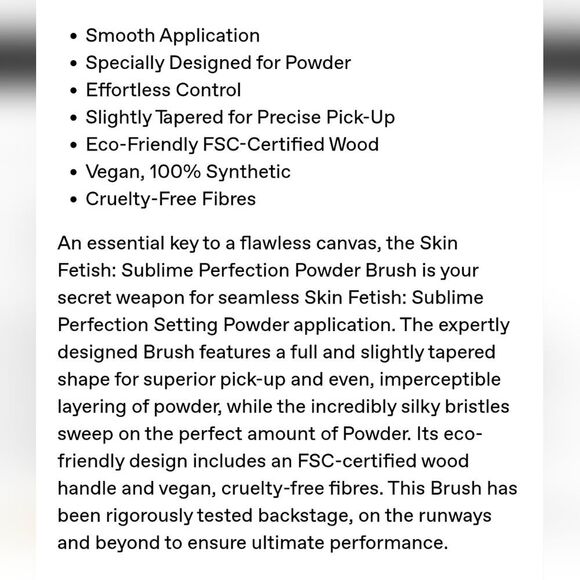 Pat McGrath Labs Skin Fetish: Sublime Perfection Powder Brush - Picture 4 of 5